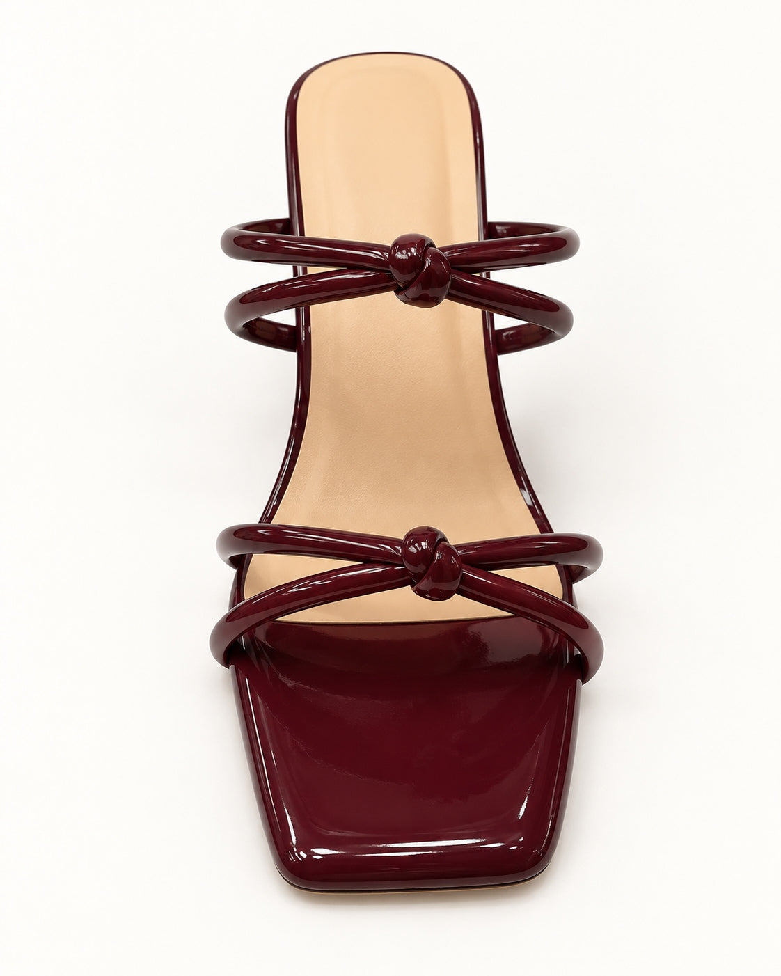 Knotted Block Heels