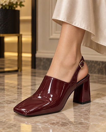 Bootcut Block Heels