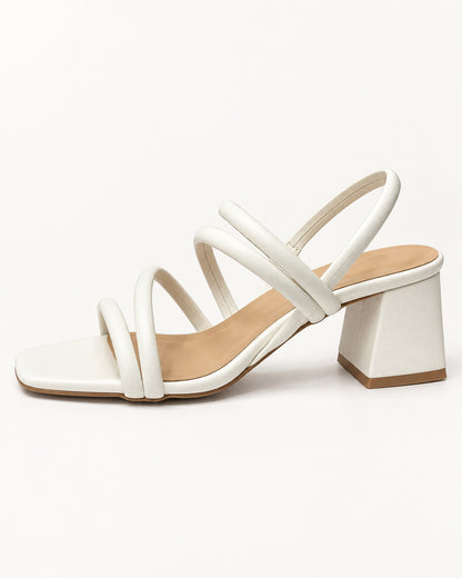 Strappy Block Heel Sandals