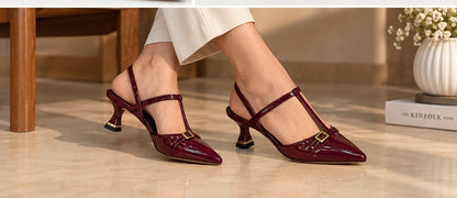 T-Strap Pumps