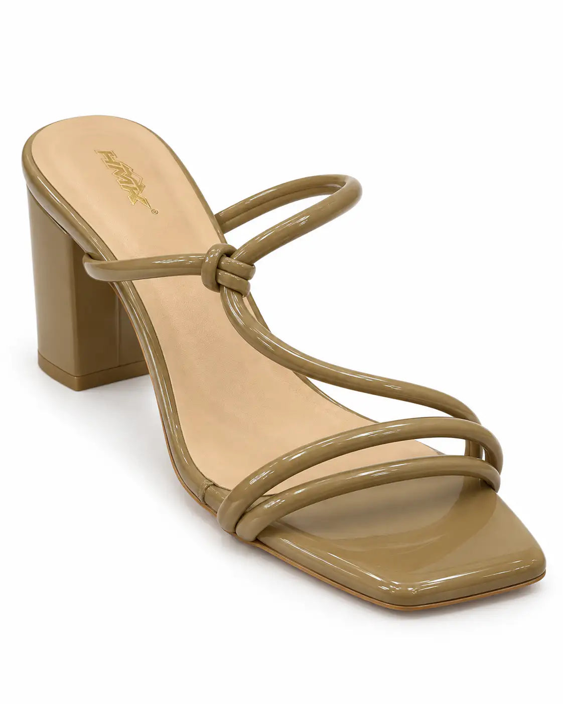 Cross - Knot Block Heels
